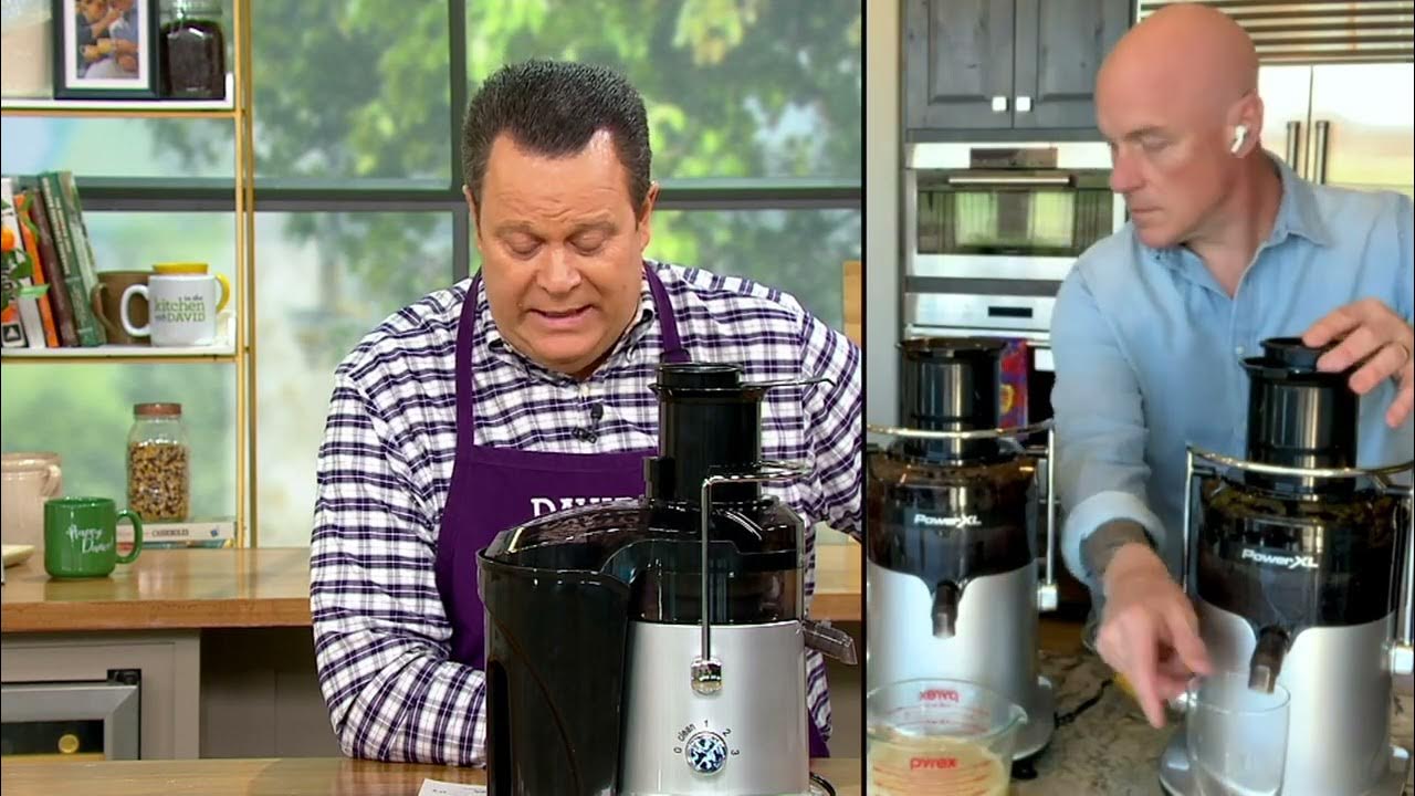 PowerXL SelfCleaning Juicer with Extraction Technology on QVC YouTube