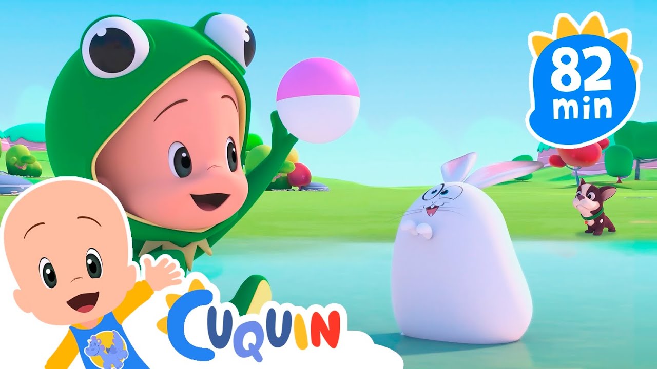 As poças do Cuquin 🐸 e mais vídeos educativos | Desenhos animados para ...