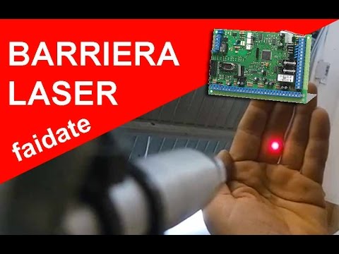 Barriera laser fai da te (per sistema di allarme) youtube Sistemi di allarme fai da te
