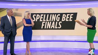 How do our anchors stack up against the nation's top spellers?