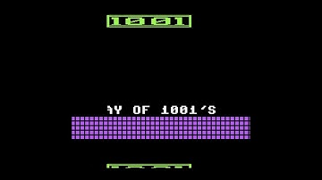 C64 Demo - 1985 - 1001 Crew - Theme from Crazy Comets