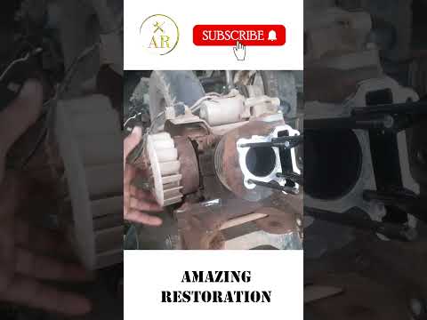 Honda Dio Engine Piston Working #shorts