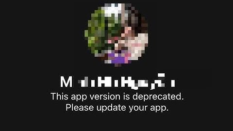 Fix This app version is deprecated Please update your app Facebook Messenger Problem Android 2025
