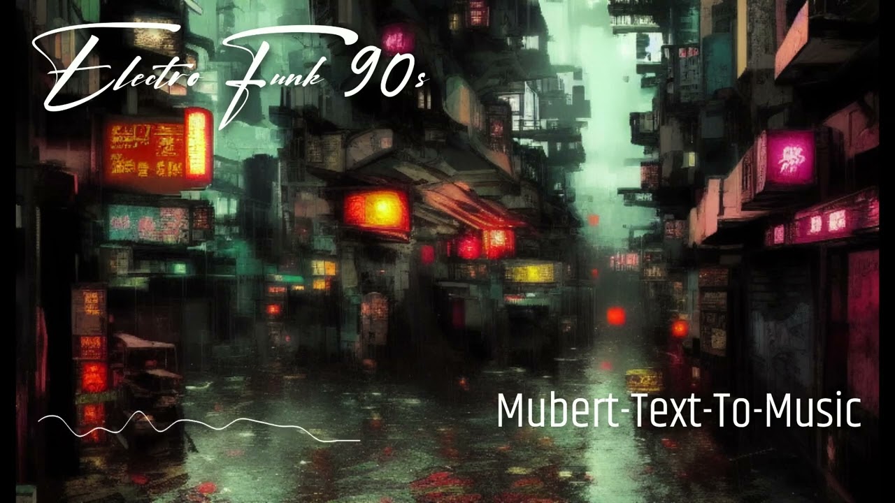 Mubert TextToMusic Electro Funk 90s YouTube
