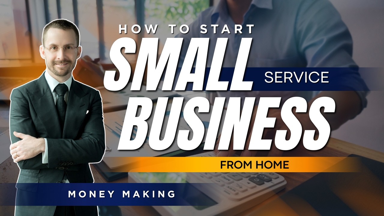 How to Start a Small Service Business From Home | MONEY MAKING - YouTube