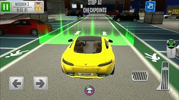 Multi Level 7 Car Parking Simulator #1 Muscle GT Car - Android Gameplay FHD