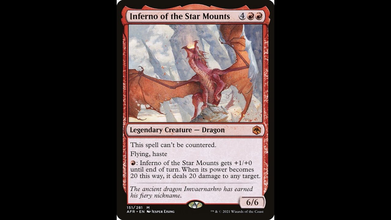 Mono Red Dragon Tribal in Commander - Deck Tech - YouTube