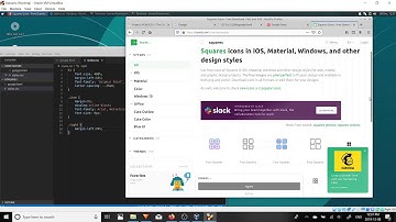 HTML & CSS basics - Creating (what looks like) a Google homepage.