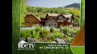 HGTV (2008) Ident -  Nick Melissa Mt Crested Butt CO