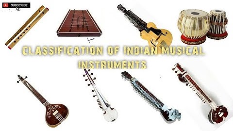 Classification of Indian musical instruments