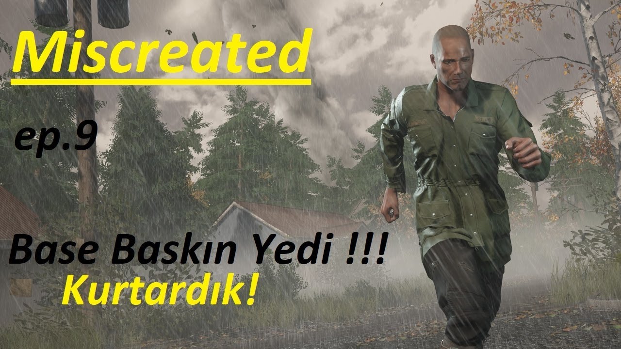 ÇUKURDAN ÇIKIŞ YOK !!! Base Baskın Yedi - Miscreated Türkçe !