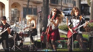 The Cristeas (Liliac Family Rock Band) - Great performance at Santa Monica Pier. CA. April 2017 chords