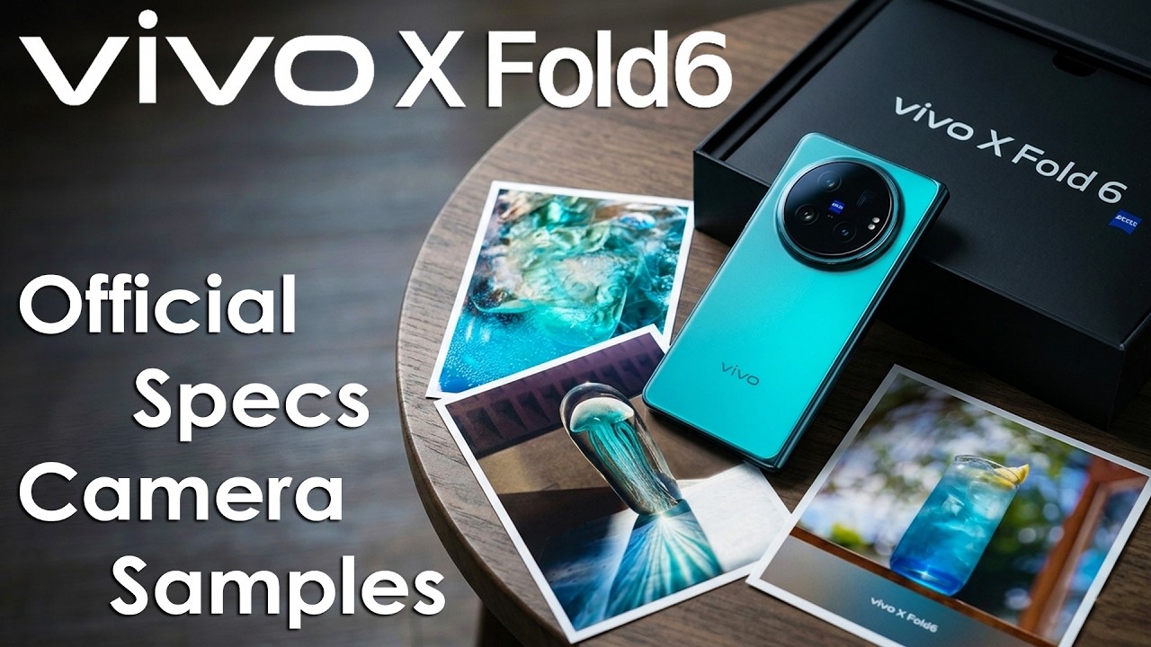 Vivo X Fold 6 Official Specs and Camera Samples, Most Powerful