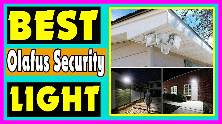 Olafus 50W LED Security Lights Motion Sensor, 5500LM Outdoor PIR Flood Light