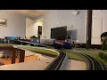 Ho scale train crash