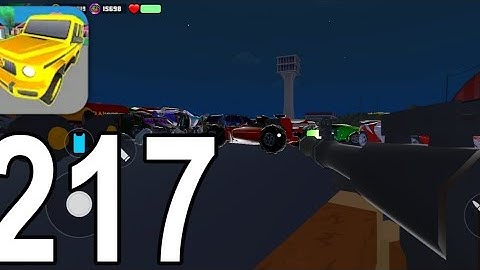 Gangs Wars: Pixel Shooter RP - Gameplay Walkthrough Part 217 - Destroy All Cars (Android, iOS)