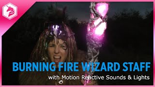 How To Make a Glowing Wizard Staff for Cosplay #adafruit