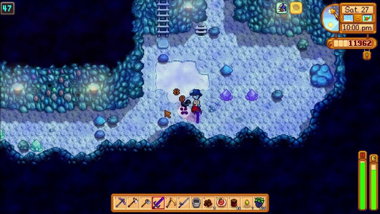 How to unlock Geode Crusher recipe Stardew Valley 1.5 YouTube