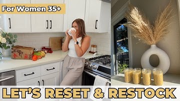 Weekly Reset, Restock & Catch Up | Grocery Haul, Meal Prep & New Fall Recipe 🍂