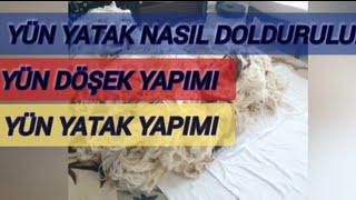 Tüm Detayları İle Yün Yatak Dikimi
