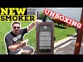 Pit Boss Vertical Pellet Smoker Unboxing And First Cook