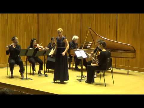 Pascale Brigitte Boilard, Soprano Singing From Acis And Galatea In The Handel Aria Competition 2016
