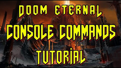 DOOM ETERNAL Console Commands Tutorial - Unlock Hidden Pistol, Third-Person, Godmode, and More!