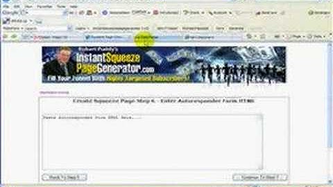 Instant Squeeze Page Generator Demo