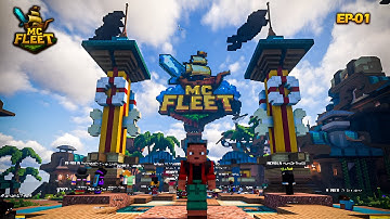MY FIRST DAY IN MCFLEET SERVER @GamerFleet MINECRAFT 😍😍