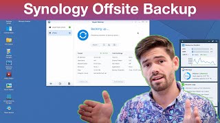 How to Backup one Synology NAS to Another Synology for an Offsite backup using HyperBackup screenshot 5