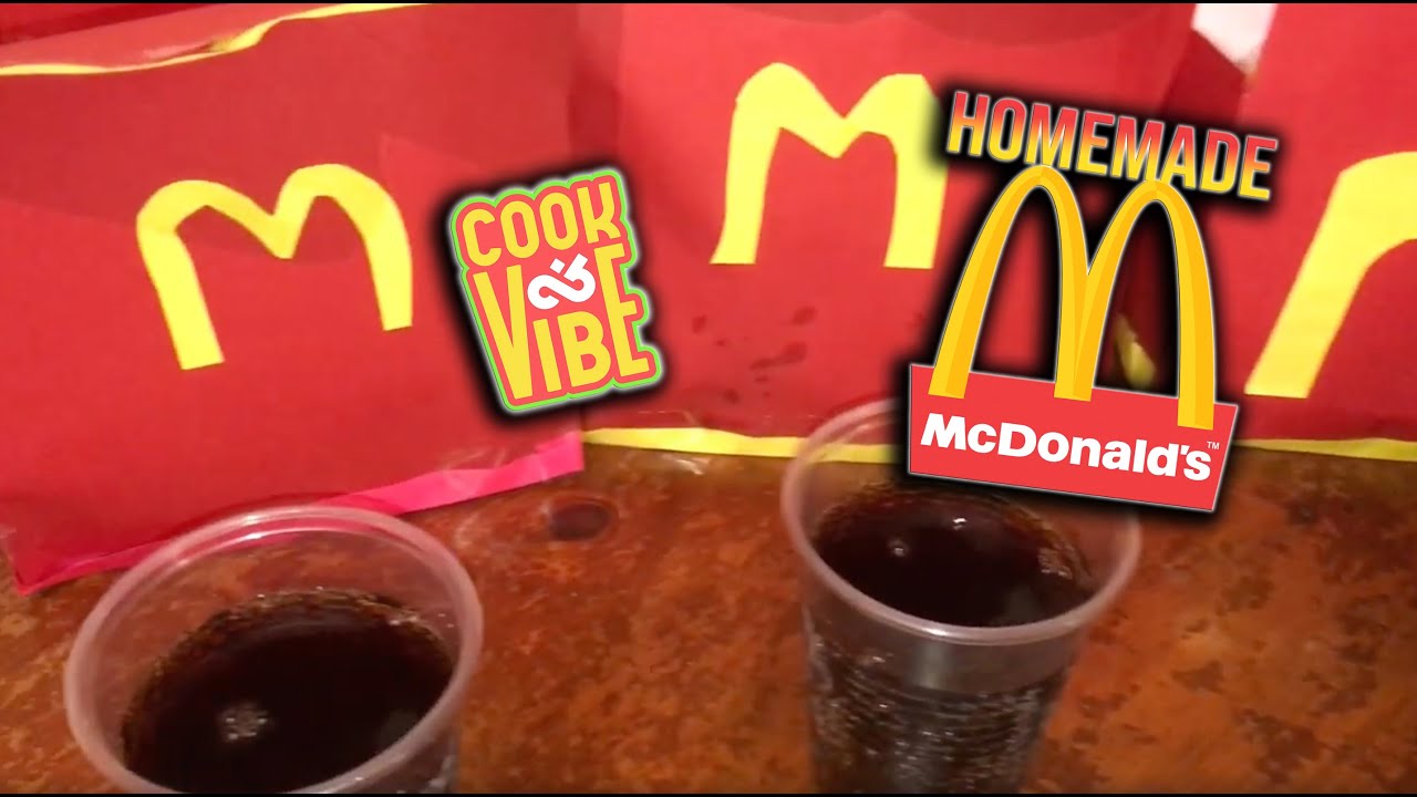 HOW TO MAKE MCDONALDS KIDS MEAL ! COOK AND VIBE YouTube