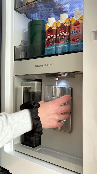 My favorite feature of our Samsung Bespoke Refrigerator. #kitchen #appliances #samsung
