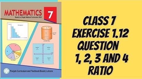 class 7 math new book exercise 1.12 question 1,2,3 and 4 solution| class 7th exercise 1.12