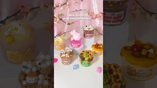 JUST RESTOCKED 6 New Kawaii Cafe Slimes 🍮 shop on www.snoopslimes.co