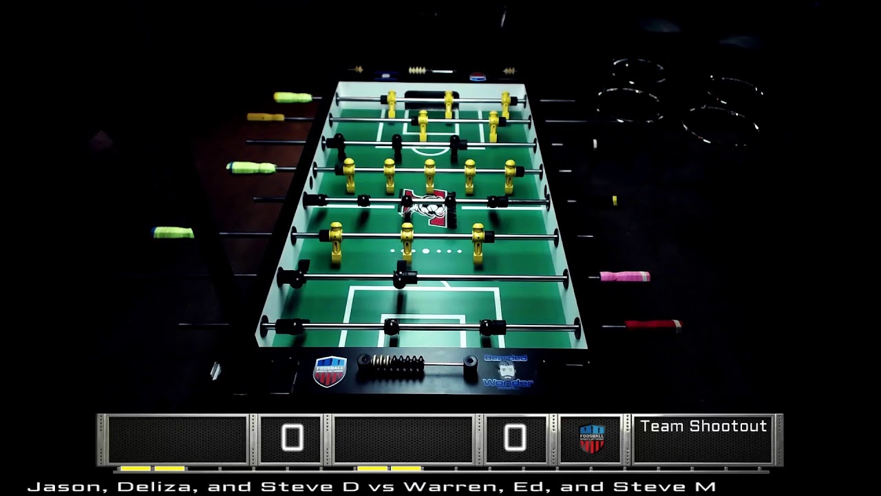 Foosball League Raptors vs Bulldogs YouTube