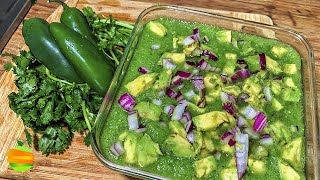 ¿Cómo hacer salsa verde cruda para carne asada y tacos? Comida Mexicana para Fiestas Patrias