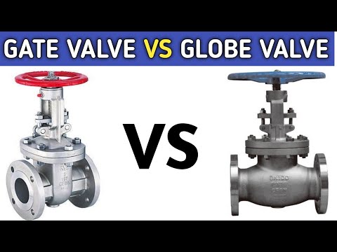 Difference Between the Globe Valve and the Gate Valve in the Industry | Globe Valve vs Gate