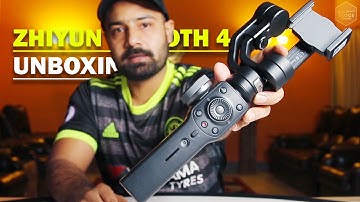 Zhiyun Smooth 4 - Best Gimbal - Unboxing - Tutorial - Features  And Test