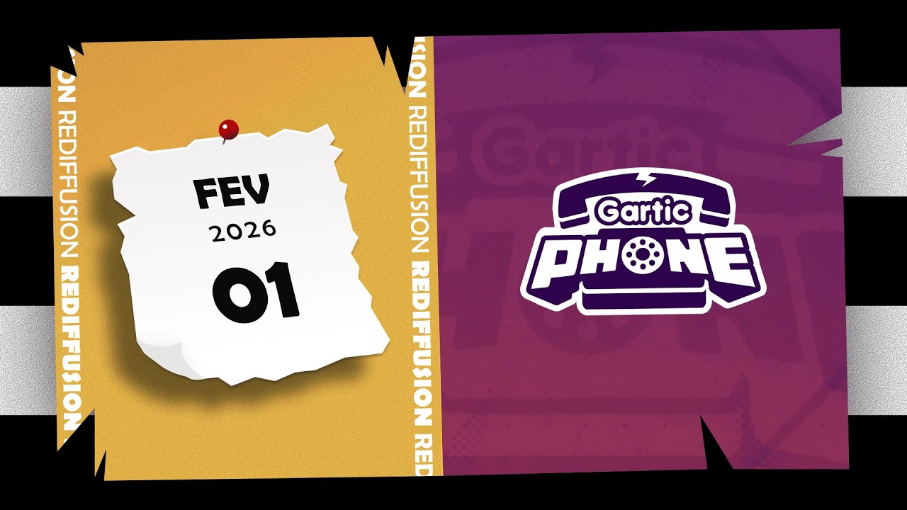 Gartic Phone - Rediffusion de la Giga Khapta du Triskel du 1 février 2026