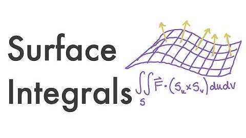 Calculus 3: Surface Integrals 16.6