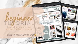 Beginner Guide to Purchase, Import and use Digital Planner, Widgets and Stickers | Digital Planners screenshot 5