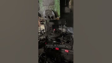 Auto vertical hot forging machine for brass parts