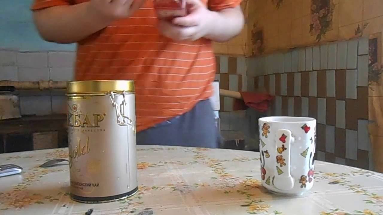 чай брук бонд с подарком в нутри - YouTube