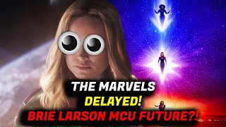 The Marvels Gets WRECKED & Delayed! Brie Larson MCU Future In The Toilet!
