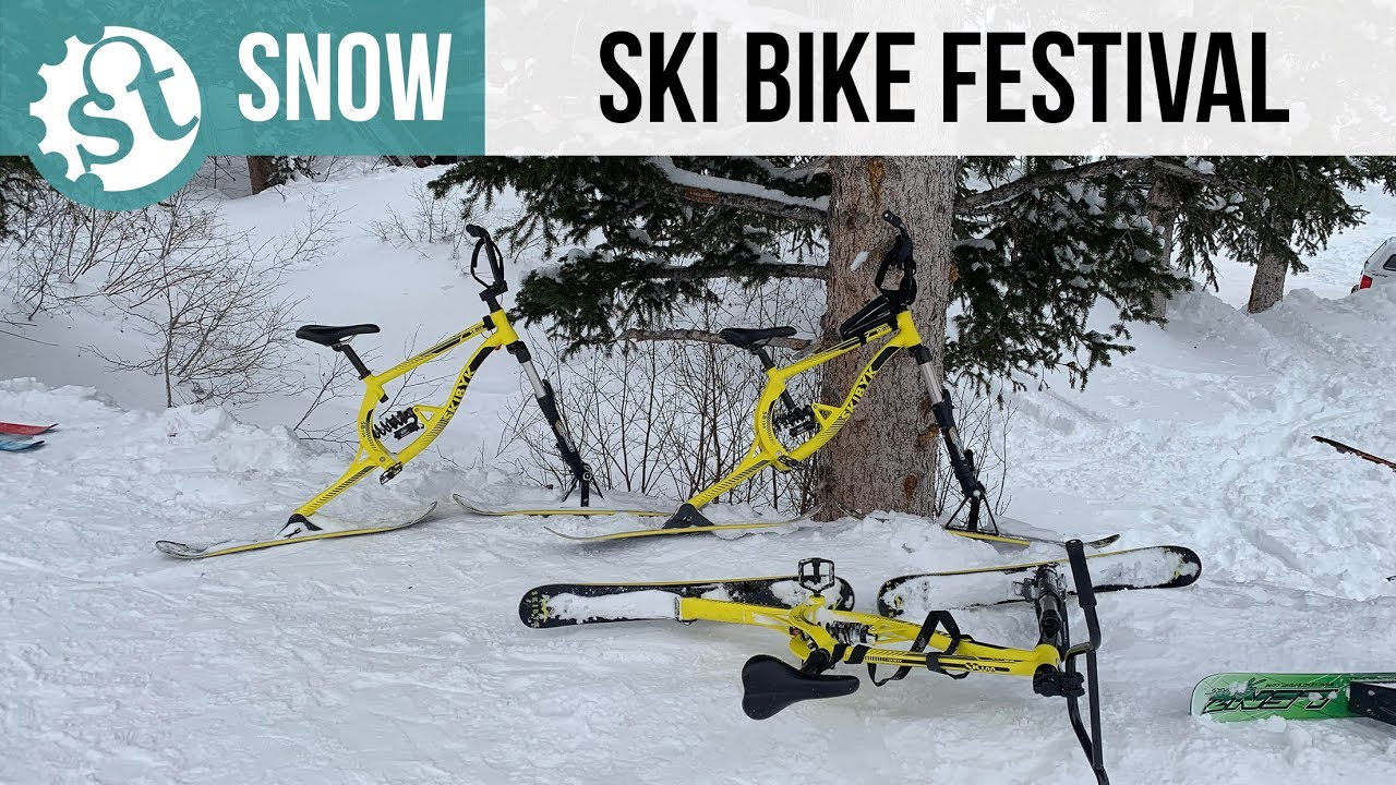 Ski Bike Demo At Brighton Resort Utah 