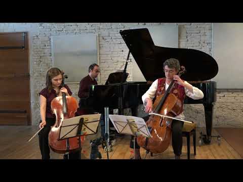 M.A.NOVEL: Variations sur un thème de C.H.Joubert - Version pour 2 violoncelles et piano
