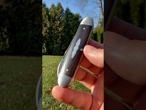 Jack Wolf Knives Equal End Ebony Wood - Gateway Series