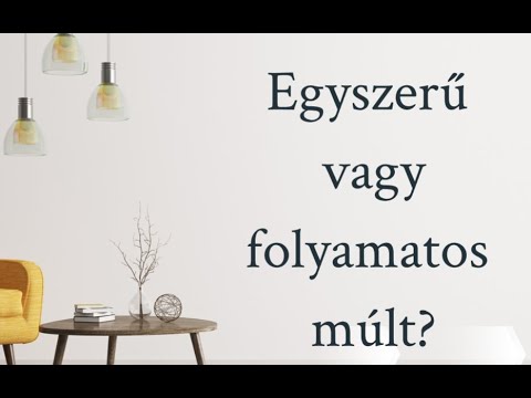 Videó: Folyamatos vagy folyamatos?