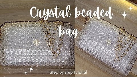 Handmade Crystal Beaded Bag Tutorial | Step by Step Guide