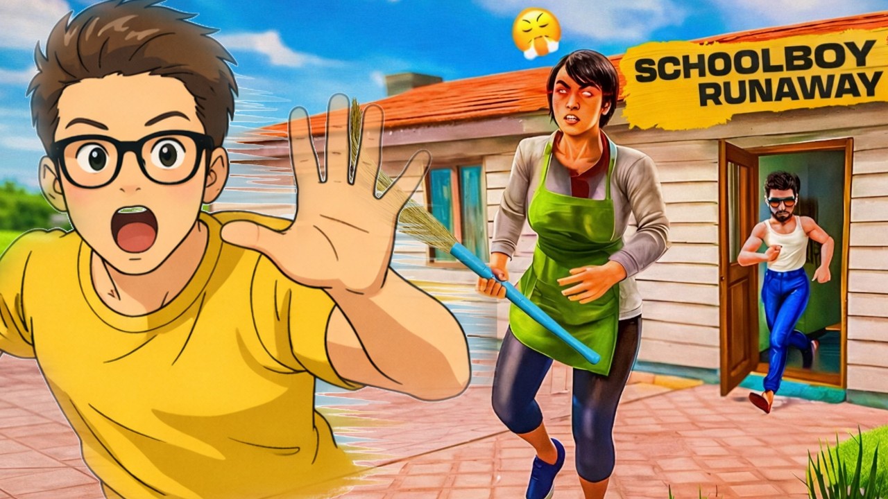 My Parents Trapped Me In Their House | School Boy Runaway Escape Challenge 